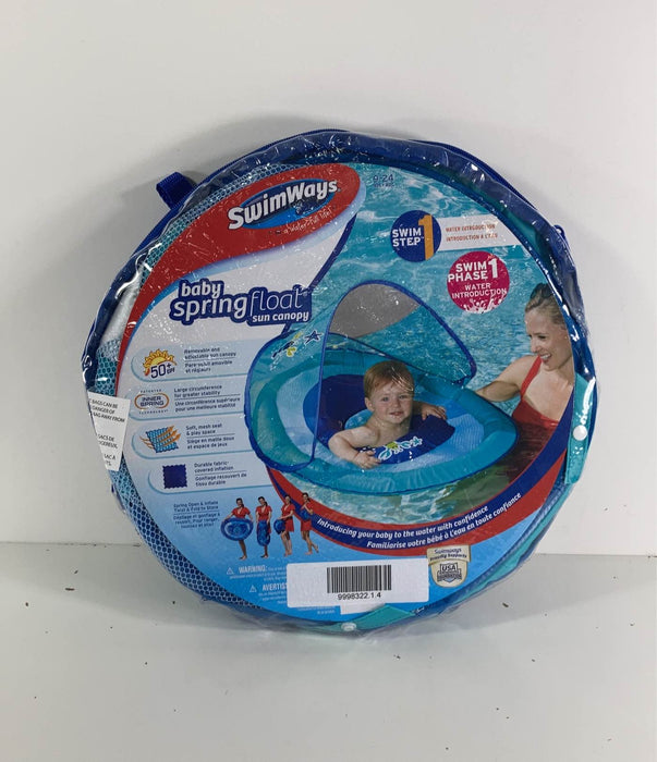 used SwimWays Baby Spring Float with Sun Canopy