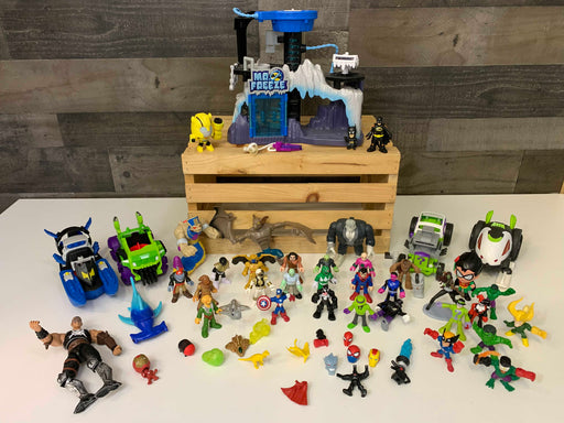 used BUNDLE Imaginext DC Super Friends Set