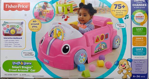 secondhand Fisher Price Laugh & Learn Crawl Around Car