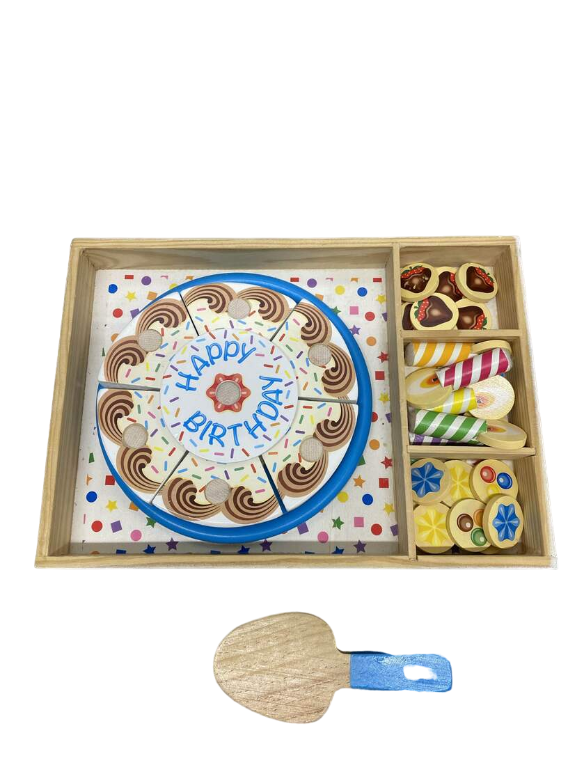 Melissa & Doug Wooden Birthday Party Cake — GoodBuy Gear