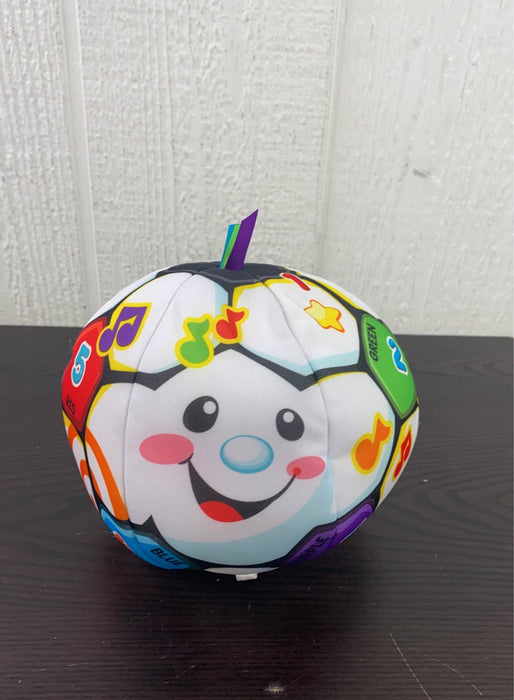 used Fisher Price Laugh & Learn Singin’ Soccer Ball