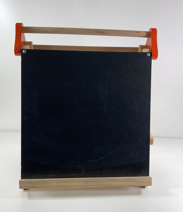 used Chalkboard And Dry Erase Easel