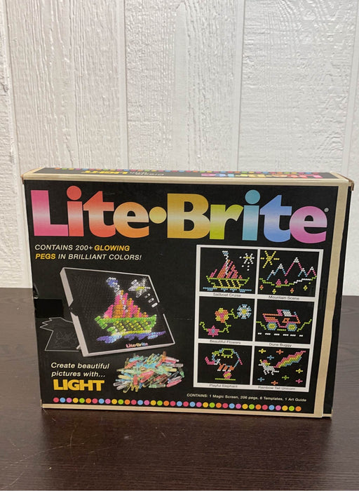 used Basic Fun Lite Brite