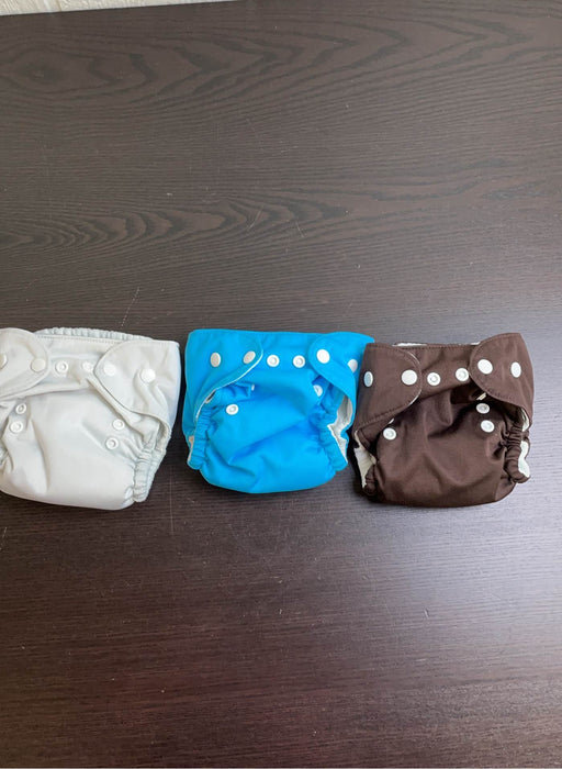 used Thirsties All-In-One Diapers, -Size One