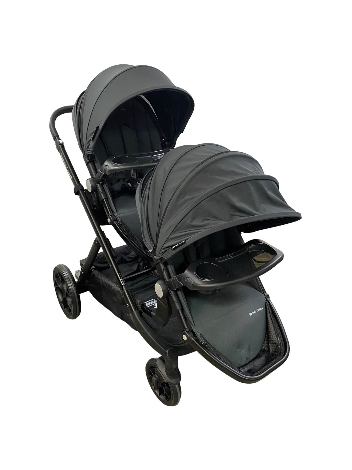 joovy cool double stroller Joovy Qool Double Stroller, 2021, Jet
