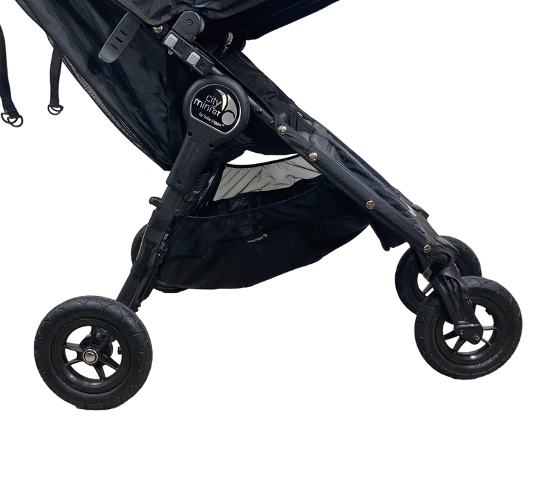 secondhand Baby Jogger City Mini GT Double Stroller, Black, 2017