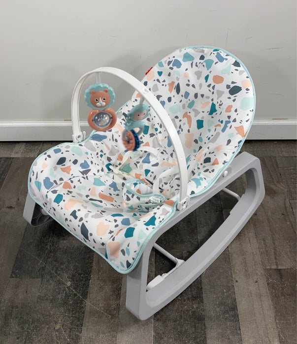 secondhand Fisher Price Deluxe Infant To Toddler Rocker