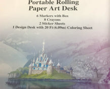 Disney Frozen Portable Rolling Paper Art Desk