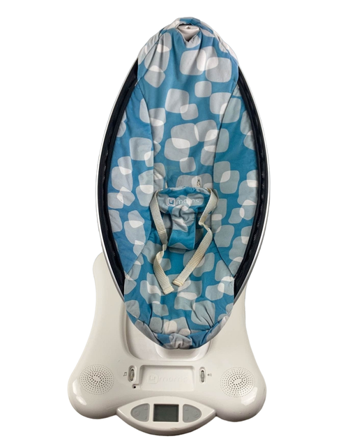 secondhand 4moms MamaRoo Swing, Blue Plush