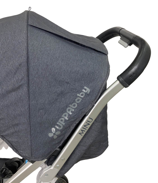 secondhand UPPAbaby MINU Stroller, 2018, Jordan (Charcoal Melange)