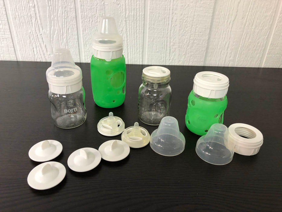 used BUNDLE Glass Bottles, Born Free