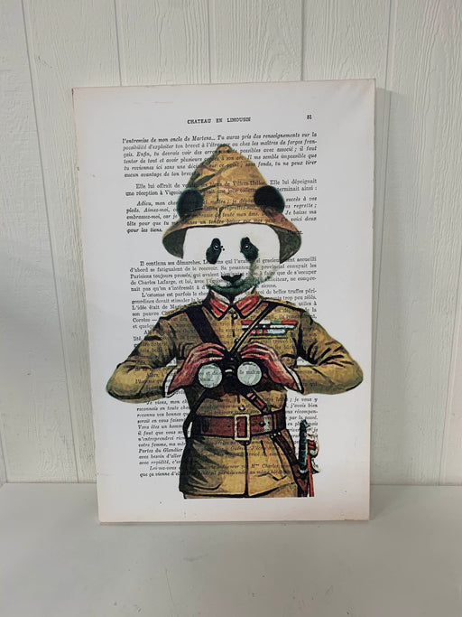 used iCanvas Canvas Wall Art, Panda Explorer