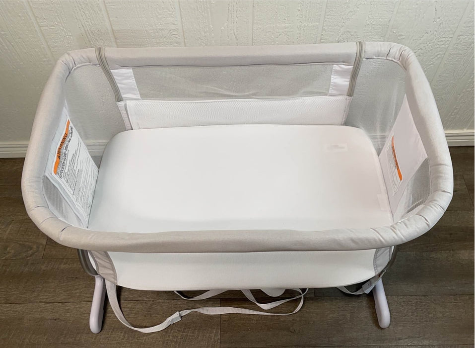 Shop Baby Delight Beside Me Dreamer Bassinet & Bedside Sleeper, Organic Oat at GoodBuy Gear