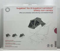 Shop Bugaboo Breezy Sun Canopy for Fox 2/Fox 3/Cameleon3/Lynx, Soft Pink at GoodBuy Gear