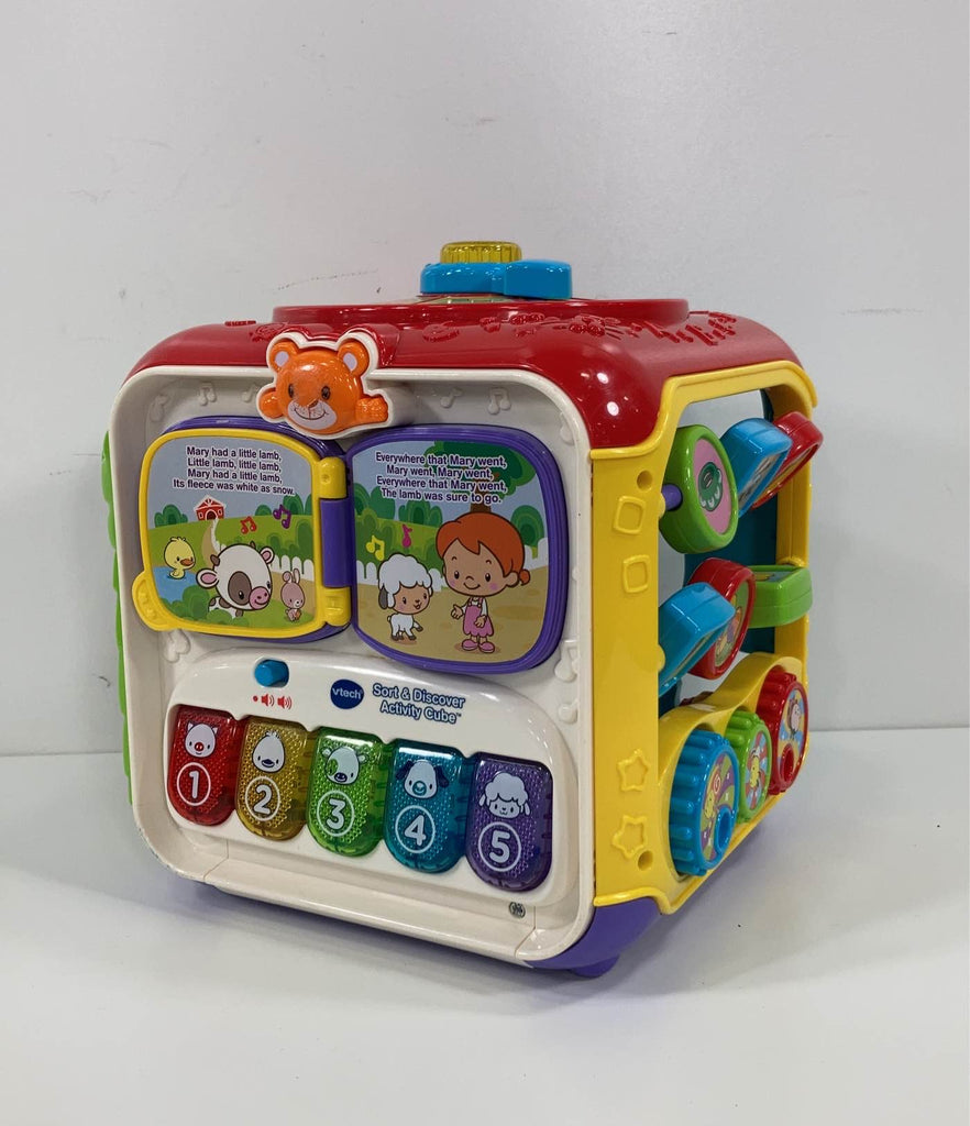VTech Sort And Discover Activity Cube