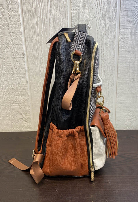 Shop Itzy Ritzy Boss Backpack Diaper Bag, Coffee & Cream at GoodBuy Gear
