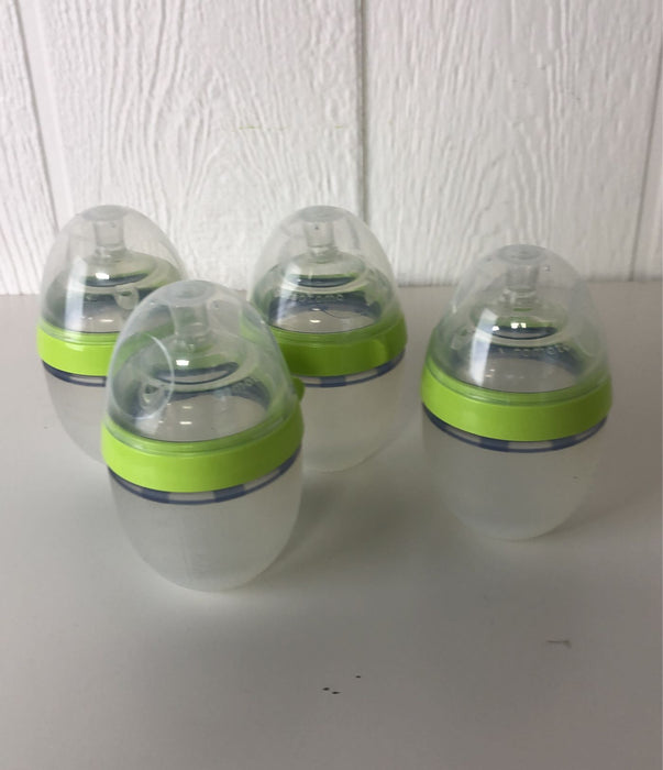 used Comotomo Baby Bottle Bundle, Green, Set of 4