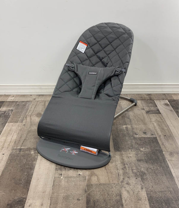 used BabyBjorn Bouncer Bliss, Anthracite, Cotton