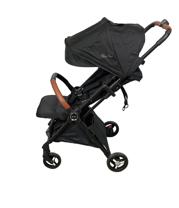 secondhand Silver Cross Jet Compact Stroller, 2022, Black