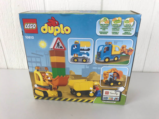 secondhand Lego Duplo Truck & Tracked Excavator Set