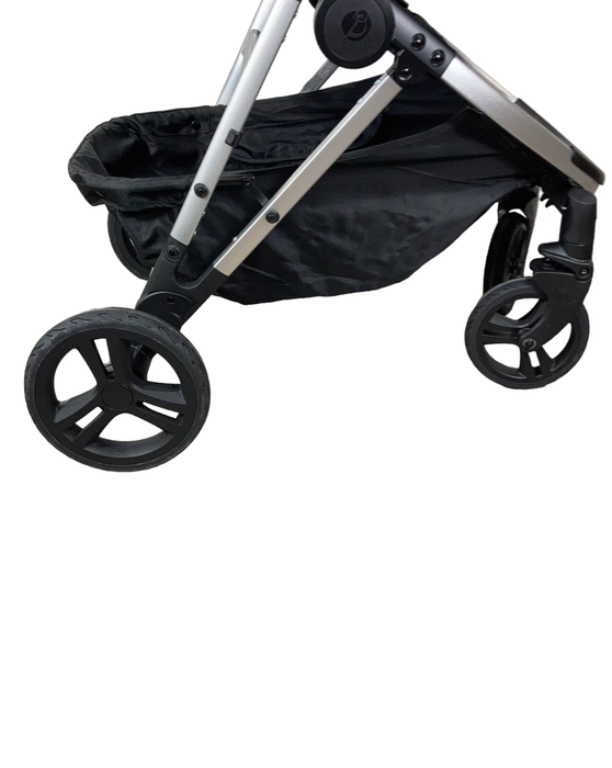 secondhand Mockingbird Single Stroller, 2023, Sage, Silver With Penny Leather, Windowpane