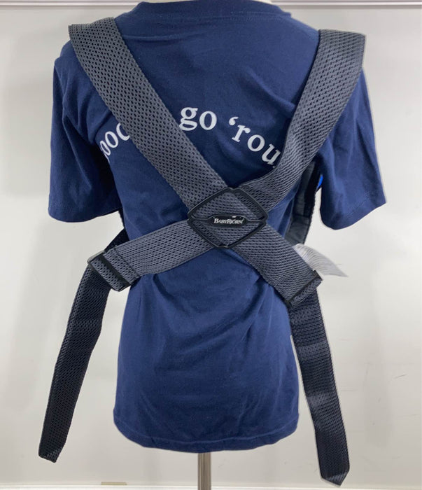 Shop BabyBjorn Baby Carrier Mini, Navy Blue 3D Mesh at GoodBuy Gear