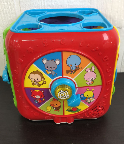 used VTech Sort And Discover Activity Cube