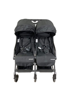 secondhand Mompush Lithe Double Stroller, Black, 2022