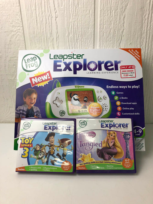 secondhand Leap Frog Leapster Explorer Learning Game System