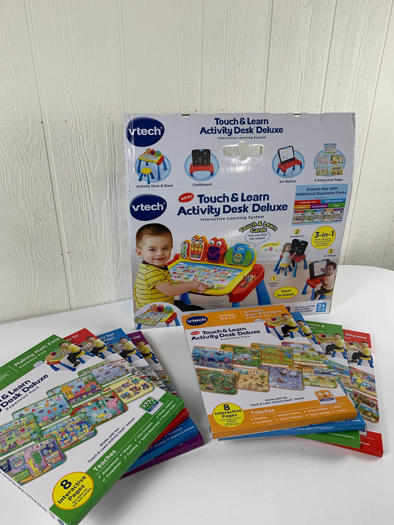 VTech Touch And Learn Activity Desk Deluxe Version