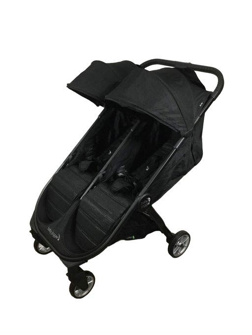 secondhand Baby Jogger City Tour 2 Double Stroller, 2023, Pitch Black