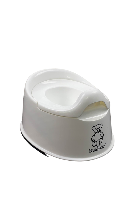 Shop BabyBjorn Smart Potty, White/White at GoodBuy Gear