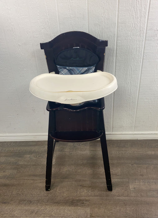 used Eddie Bauer Wooden High Chair