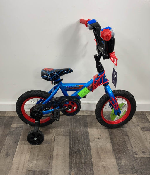 secondhand Huffy Spider-Man Bike, 12"