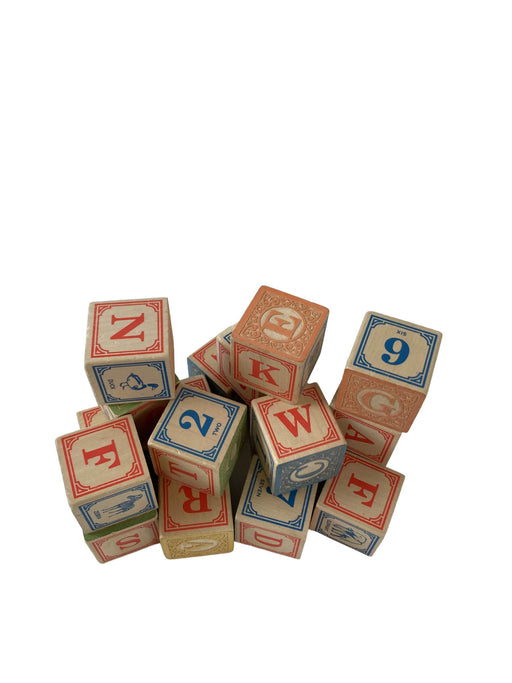 used Uncle Goose Super Nerdy ABC blocks