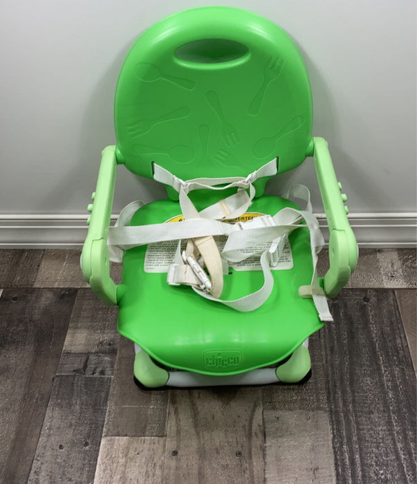 used Chicco Pocket Snack Booster Seat, Green