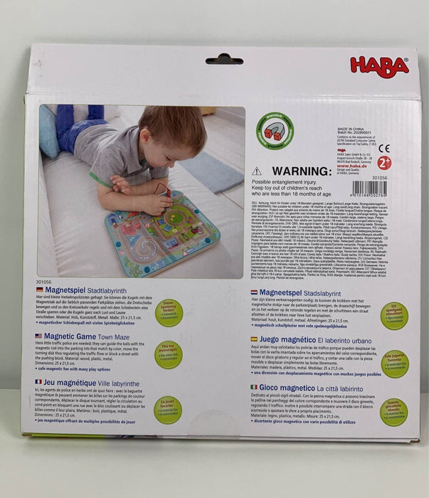 secondhand HABA Magnetspiel Town Maze Magnetic Game