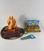 secondhand Melissa & Doug Let's Explore Campfire S'mores Play Set