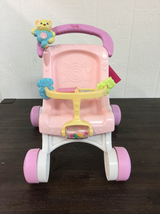 secondhand Fisher Price Brilliant Basics Stroll Along Walker