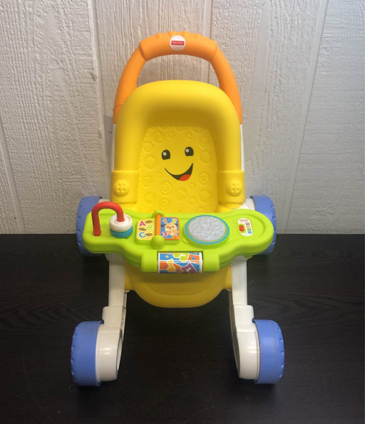 secondhand Fisher Price Laugh & Learn Stroll & Learn Walker And Doll