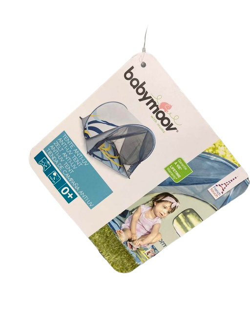 secondhand Babymoov Anti-UV Pop Up Outdoor Tent, Tropical Gray