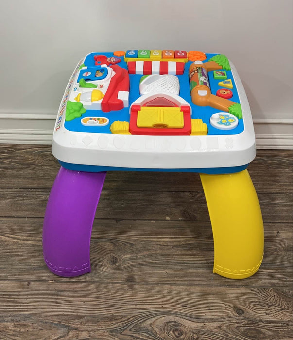 secondhand Fisher Price Laugh And Learn Around The Town Learning Table