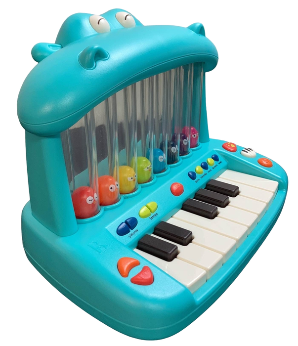 secondhand B. toys Toy Piano For Kids Hippo Pop