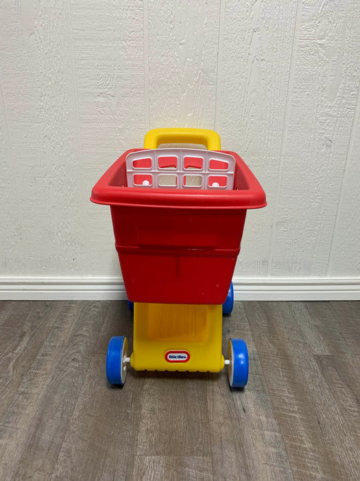 secondhand Little Tikes Shopping Cart