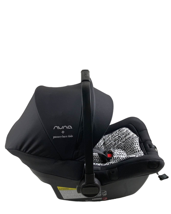 secondhand Nuna Pipa Lite LX Infant Car Seat, Broken Arrow Caviar