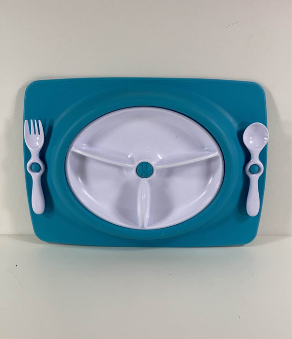 secondhand Skip Hop Mate Stay-Put Mat & Plate