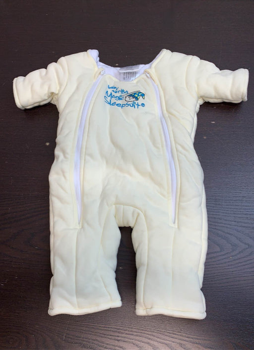 used Baby Merlin's Magic Sleepsuit, Small 3-6 Months, Cotton, Cream