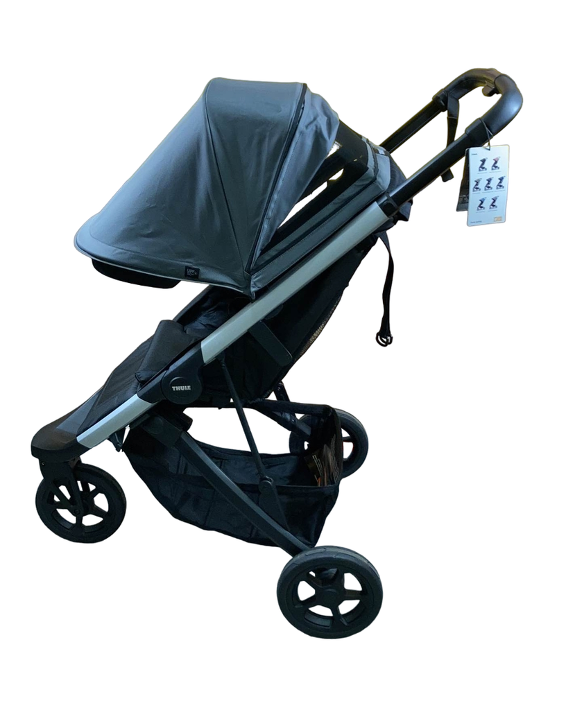 Thule Spring Stroller, 2021, Aluminum, Shadow Gray