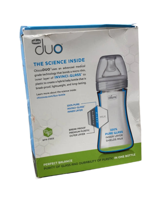 secondhand Chicco Duo 9 Oz. 2 Pack Hybrid Baby Bottles