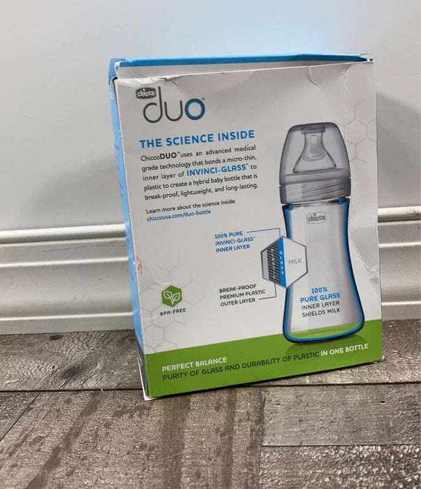 secondhand Chicco Duo 9 Oz. 2 Pack Hybrid Baby Bottles